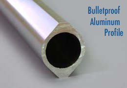 bulletproof aluminum profile